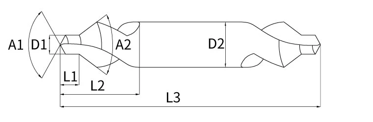 center drill double ended