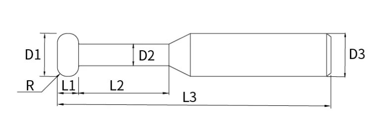 key seat cutter full radius