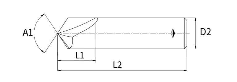 pointed chamfer cutter
