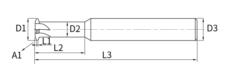 single form thread mills ACME