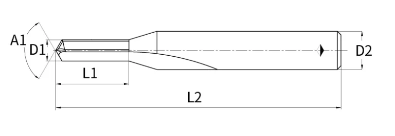 straight flute drill