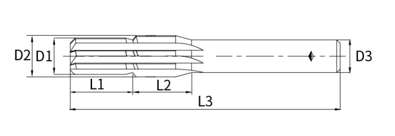 step straight reamer