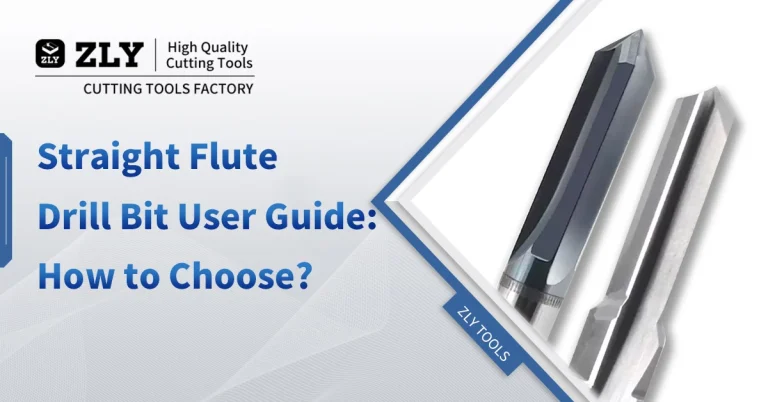 banner for straight flute drill bit