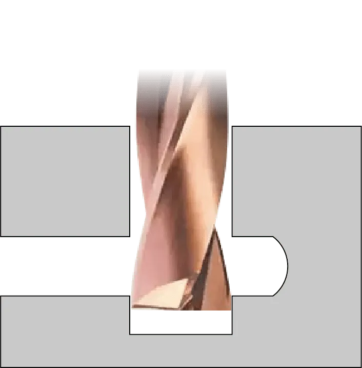 cross hole drilling