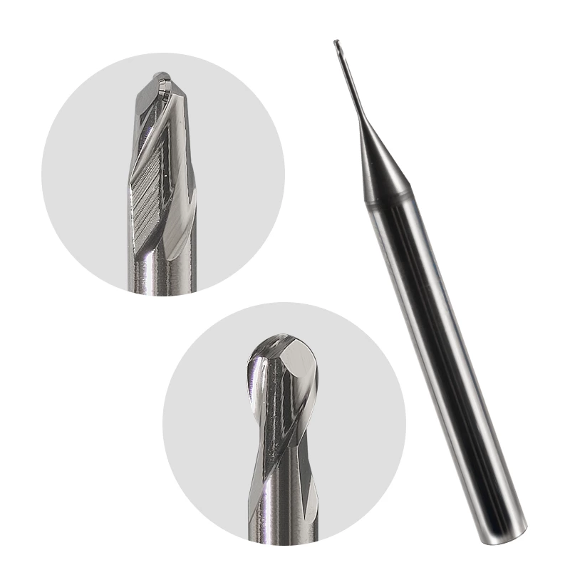 D0.6mm Carbide Ball Nose End Mill